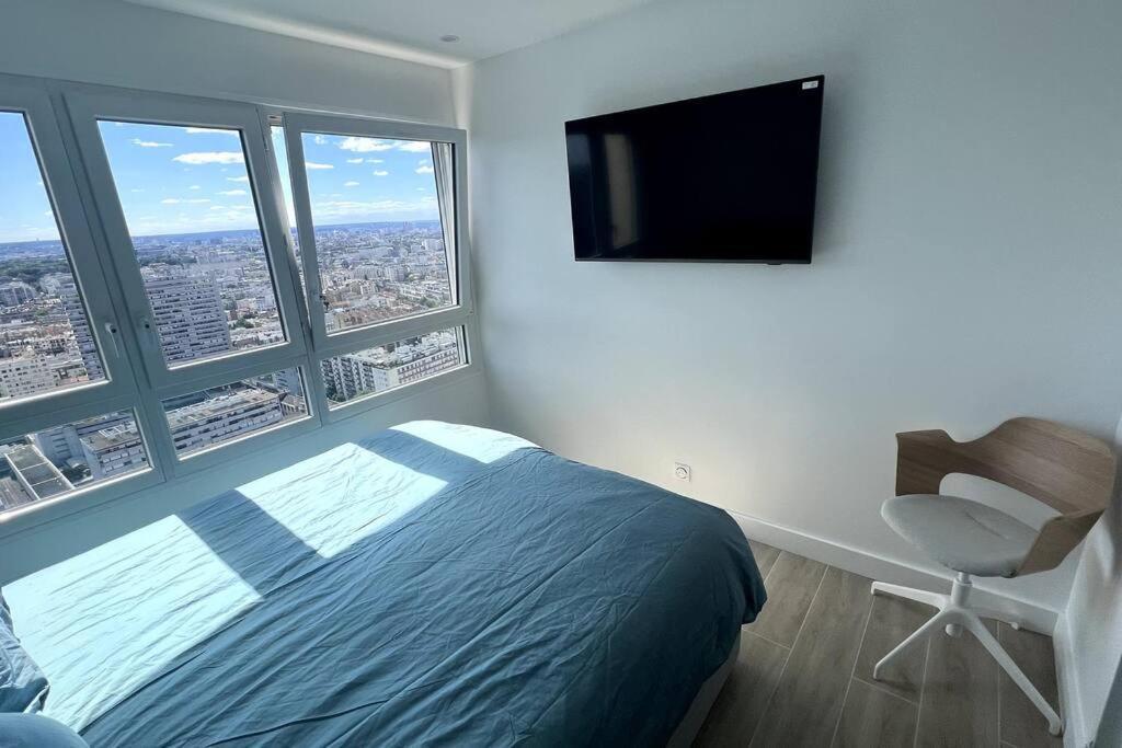 Nice Apartment With Amazing View Of Paris + Parking 外观 照片
