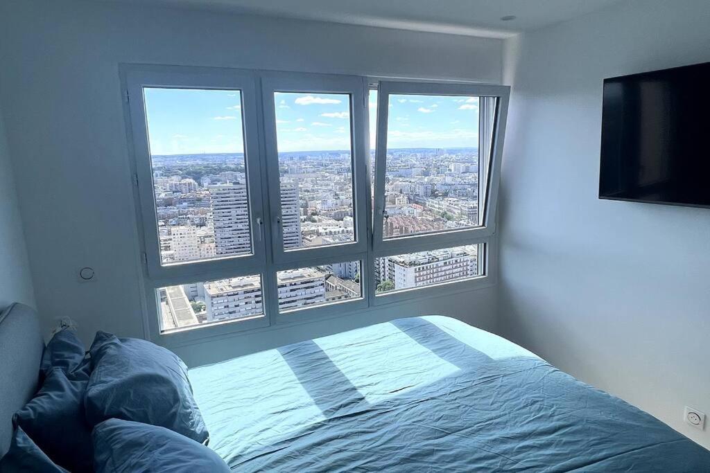 Nice Apartment With Amazing View Of Paris + Parking 外观 照片